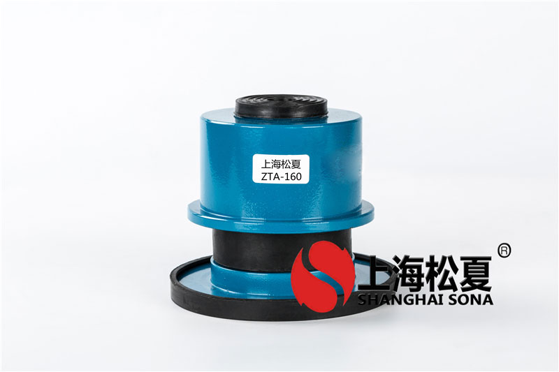 高低可調(diào)彈簧<a href='http://www.cjcm.net.cn' target='_blank'><u>減振器</u></a>ZTA-160風(fēng)冷螺桿冷水機(jī)組分解圖